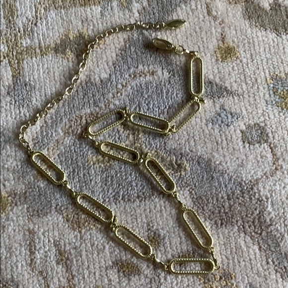 Chico’s gold time metallic belt. - Picture 1 of 5